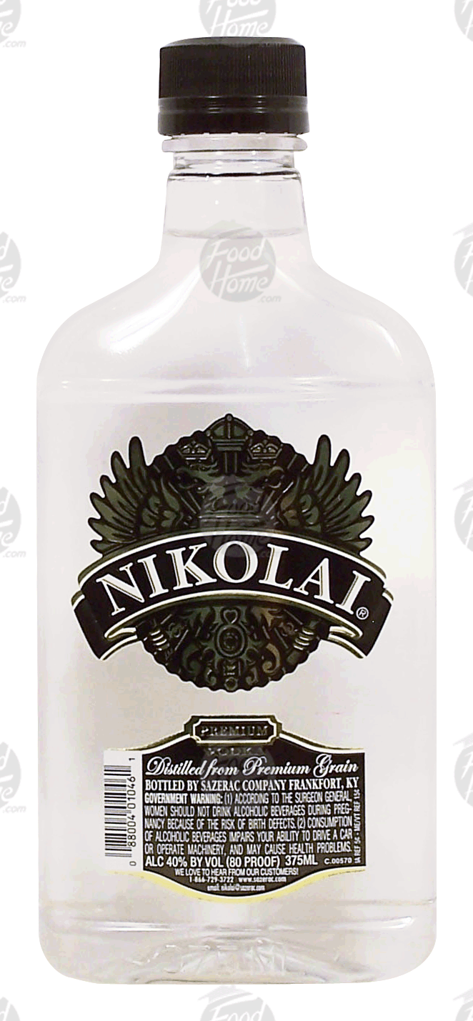 Nikolai Premium vodka distilled from premium grain Full-Size Picture